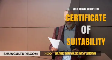 Does Brazil Accept the Certificate of Suitability? A Comprehensive Guide