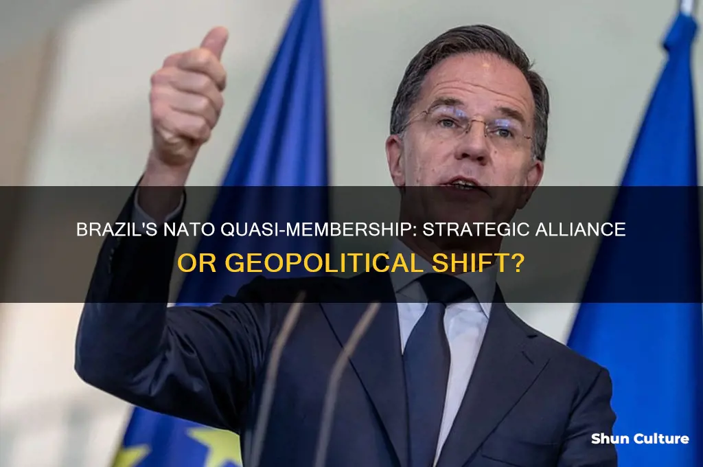 does brazil act as a quasi member of nato