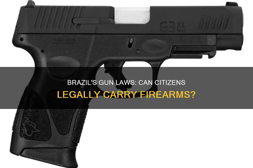 does brazil allow citizens to carry