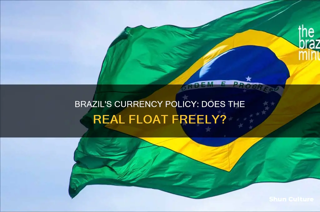 does brazil allow its currency to float freely