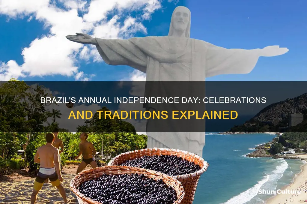 does brazil annually celebrate independence
