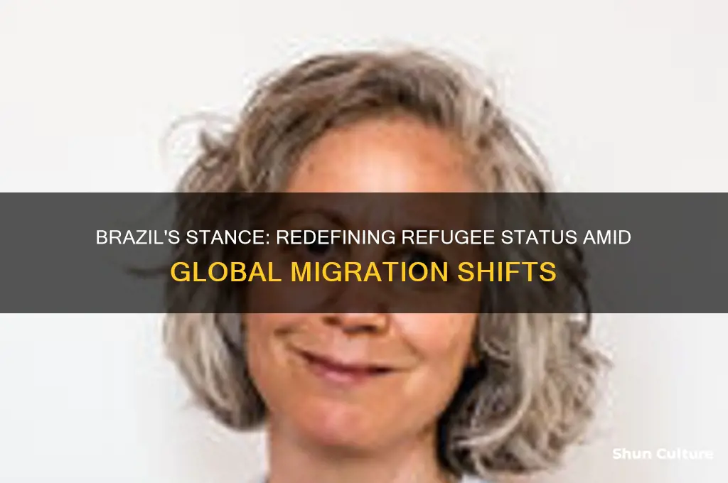 does brazil believe in changing the definition of refugee