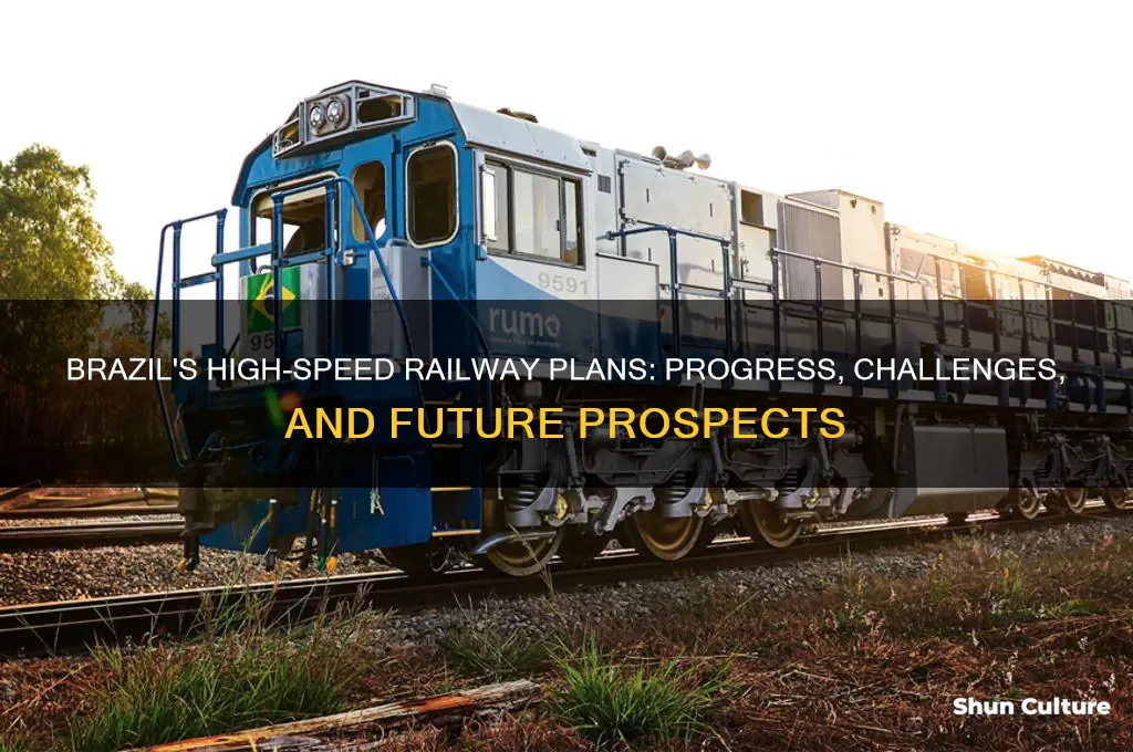 does brazil build highspeed railway