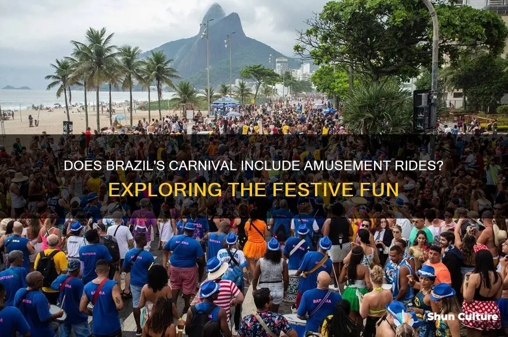 does brazil carnval have rides