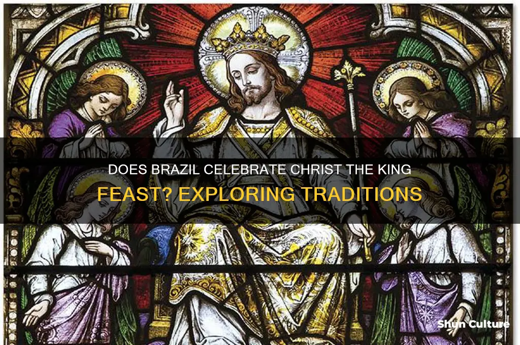 does brazil celebrate christ teh king feast