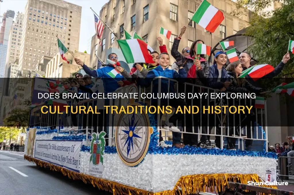 does brazil celebrate columbus day