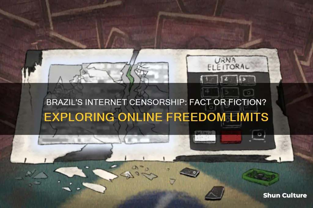 does brazil censor the internet