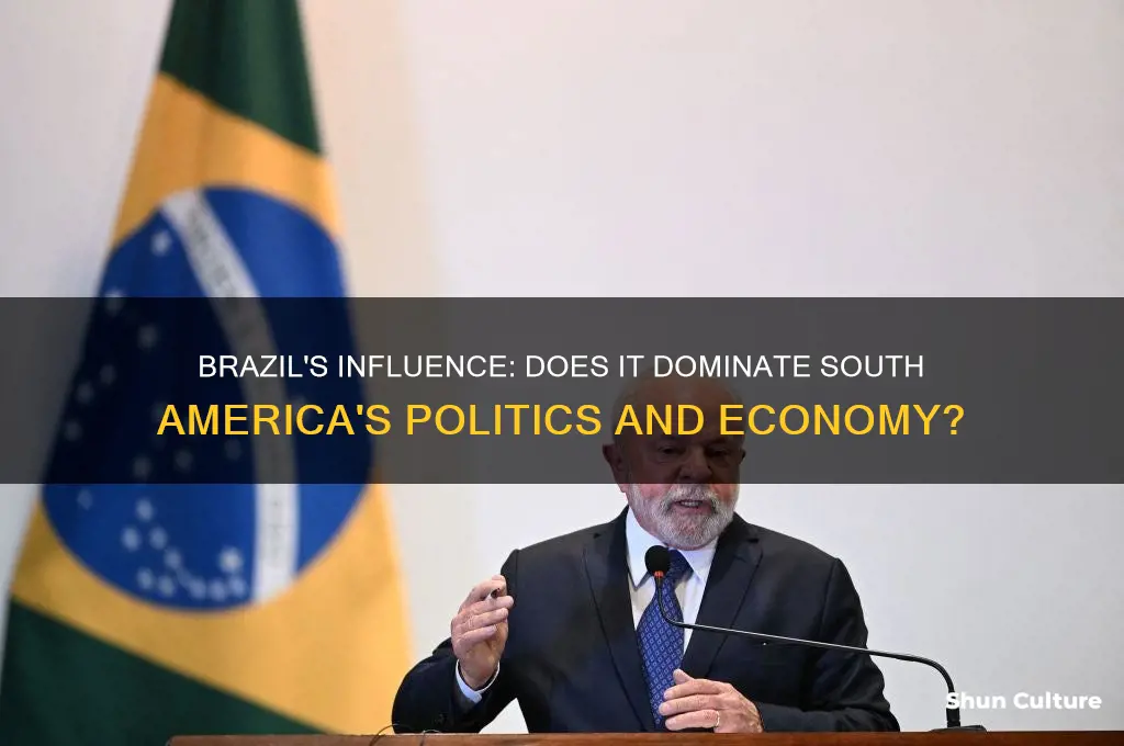 does brazil dominate south america