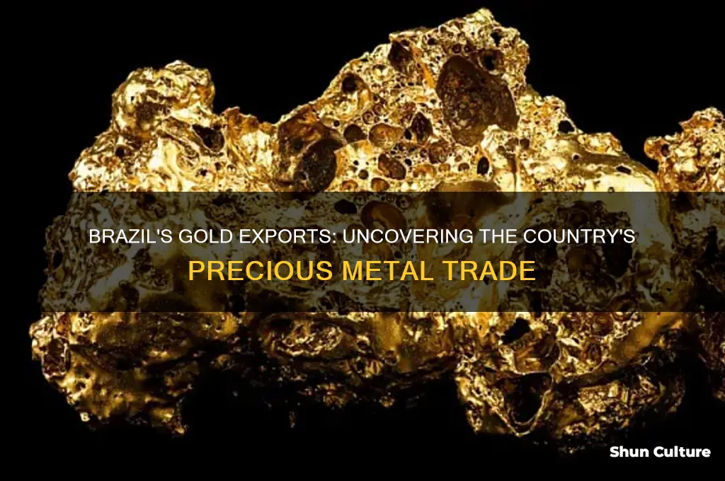 does brazil export gold