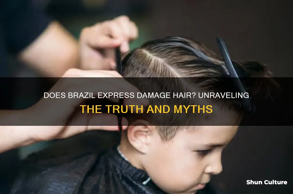 does brazil express damage hair