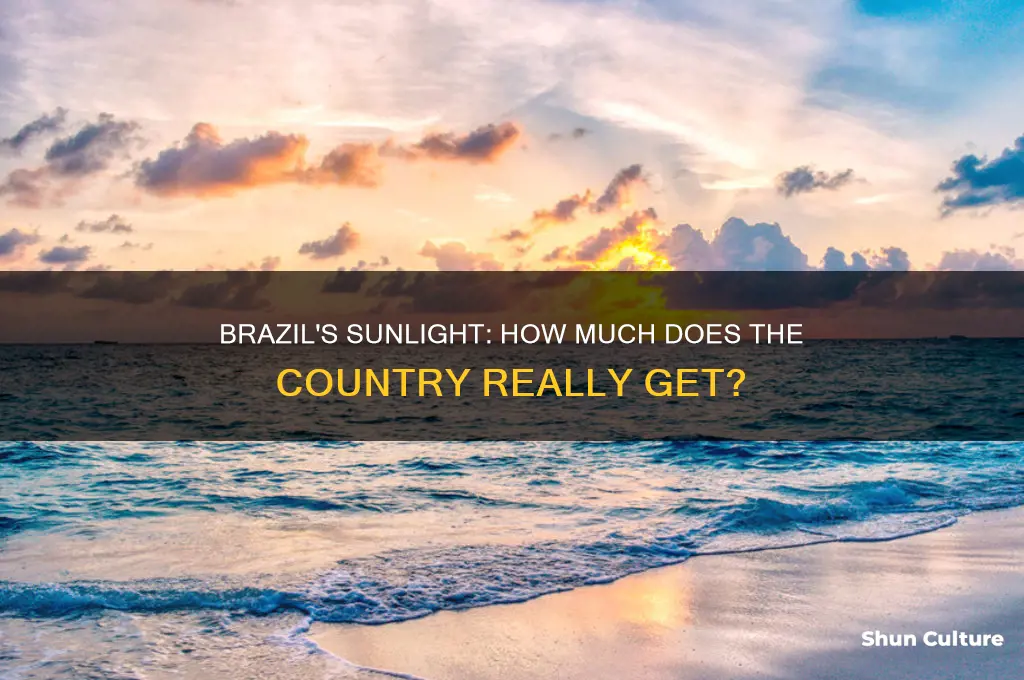 does brazil get a lot of sunlight