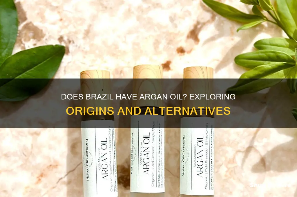 does brazil has argan