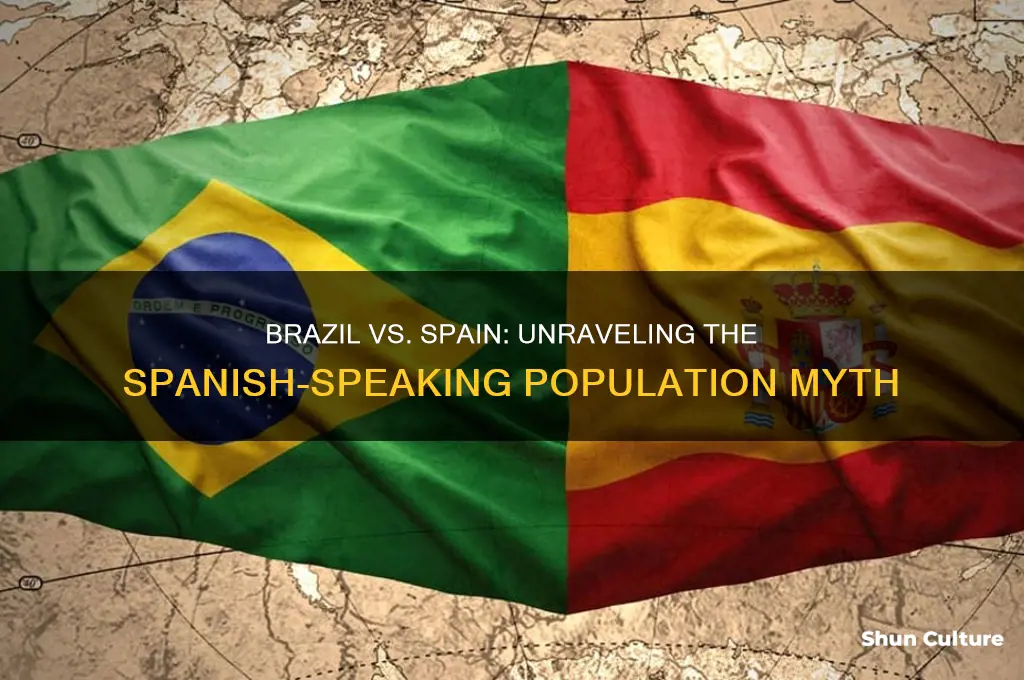 does brazil has more spanish speakers than spain