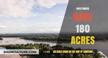 Exploring Brazil's Land Area: Unraveling the 180 Acres Myth