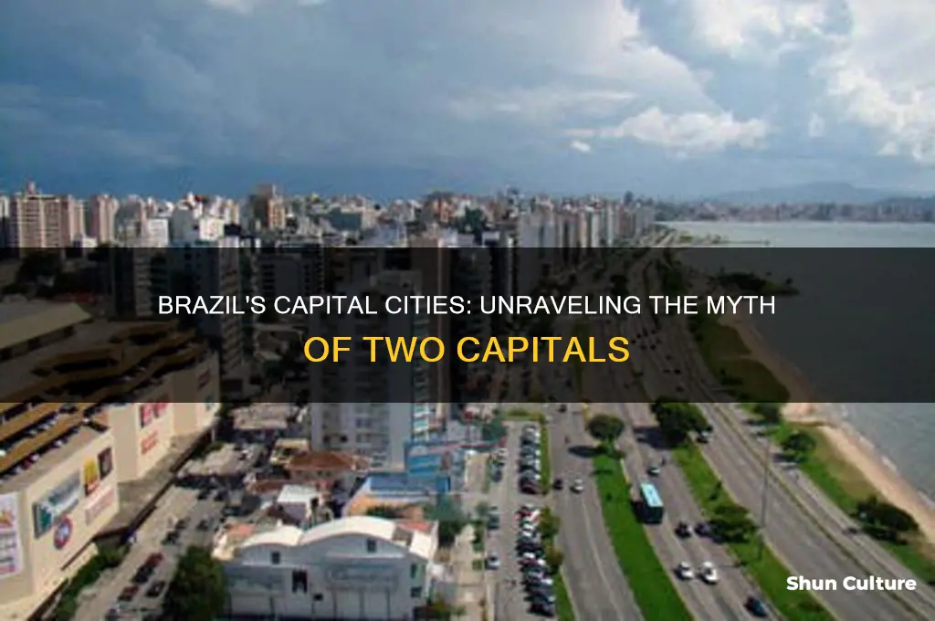 does brazil have 2 capitals