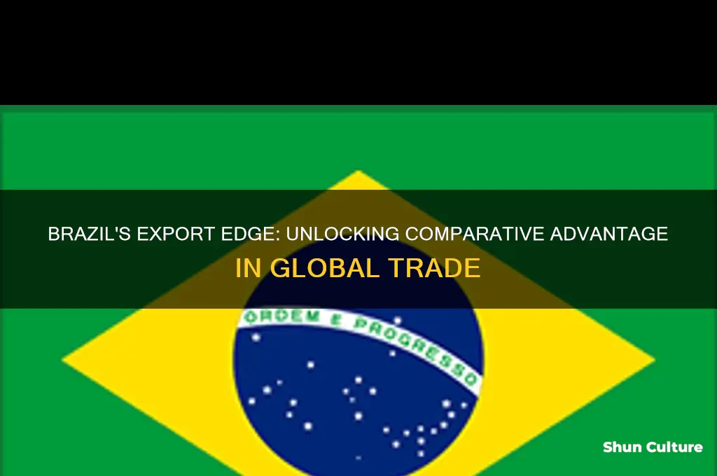 does brazil have a comparative advantage in exports