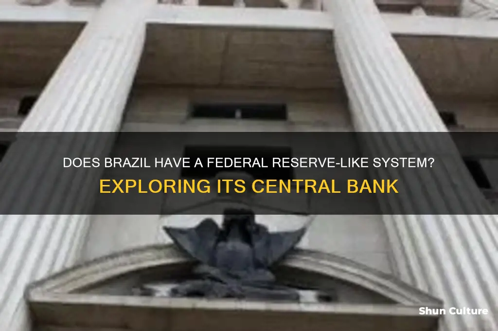 does brazil have a federal reserve like system