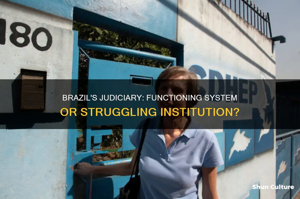 does brazil have a functioning judiciary system