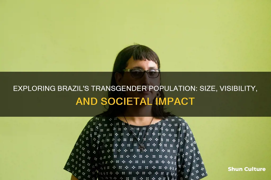 does brazil have a large percentage of trans