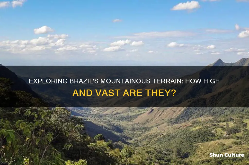 does brazil have a lot of mountains