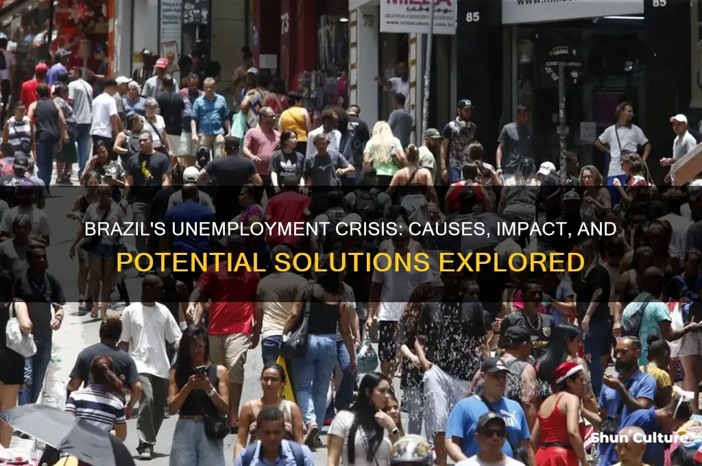 does brazil have a lot of unemployment