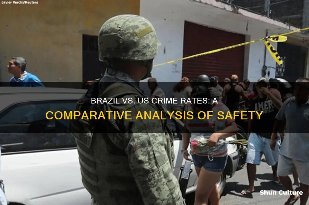 does brazil have a lower crime rate then the us