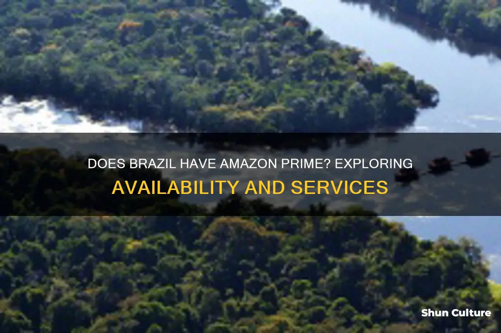 does brazil have amazon prime