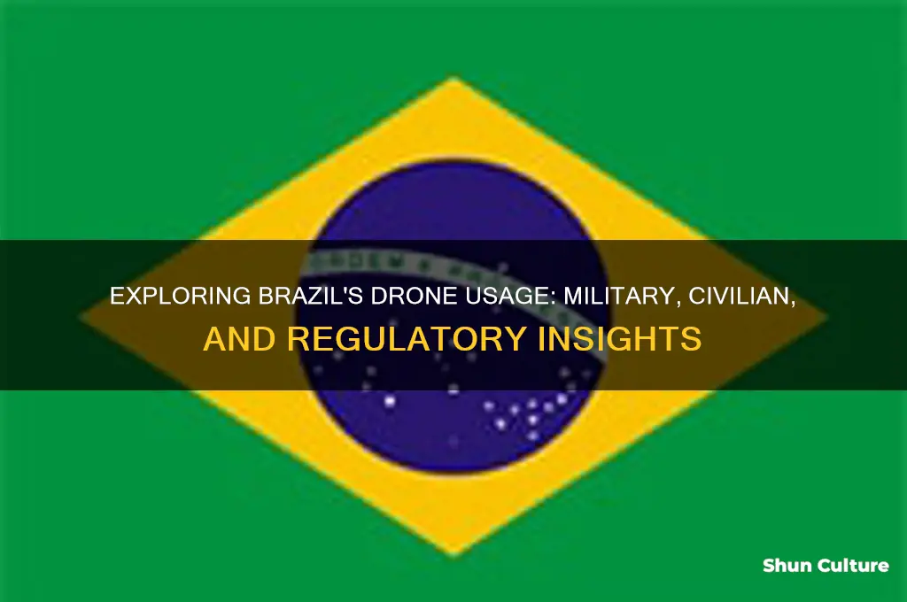does brazil have drones
