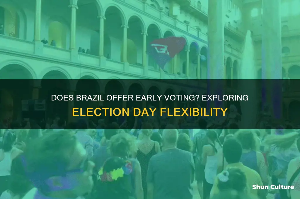 does brazil have early voting