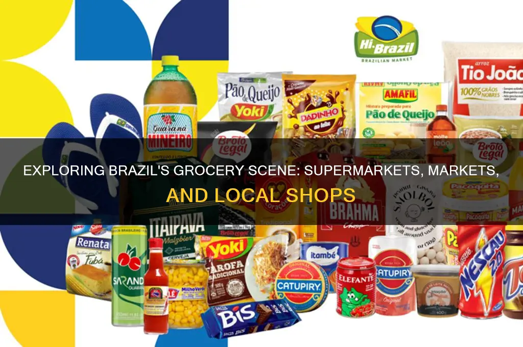 does brazil have grocery stores