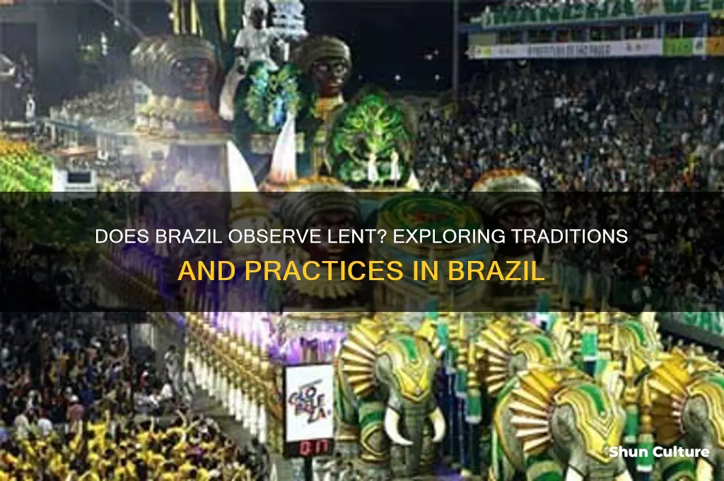does brazil have lent