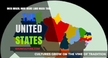 Brazil vs. USA: Comparing Land Mass and Geographic Size
