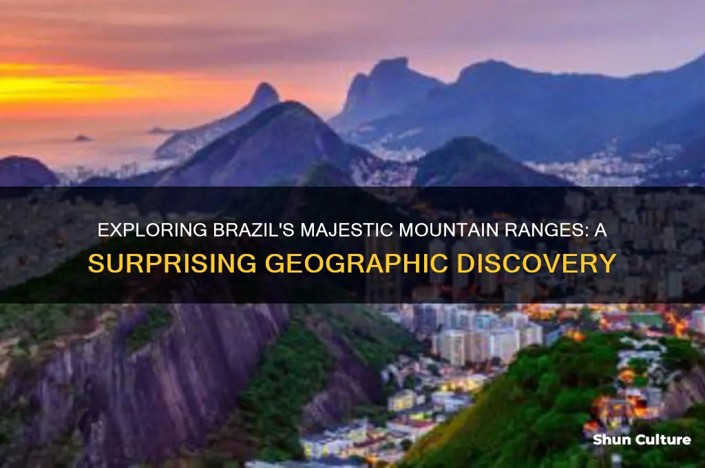 does brazil have mountains