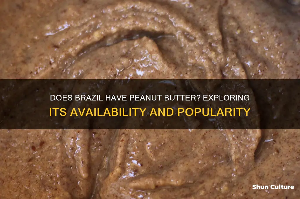 does brazil have peanut butter