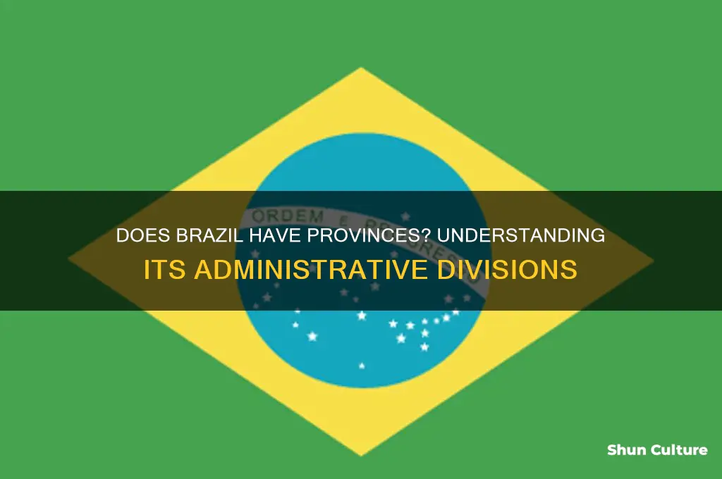 does brazil have provinces