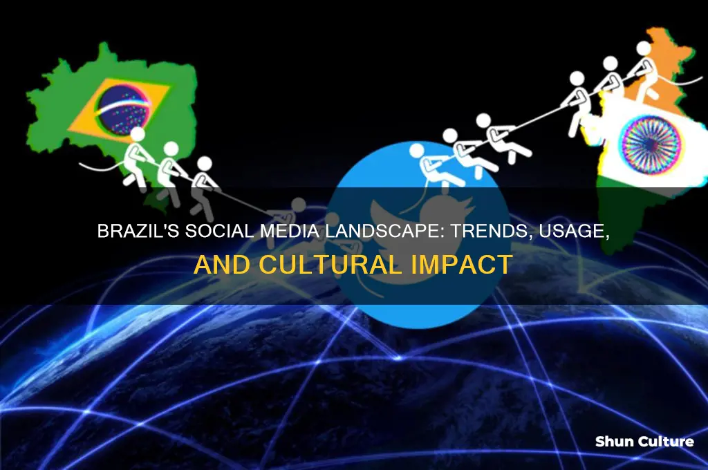 does brazil have social media