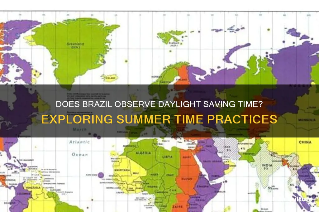 does brazil have summer time