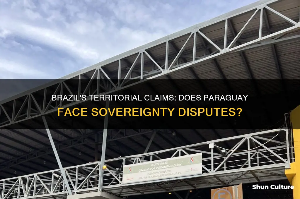 does brazil have territorail claim on paraguay