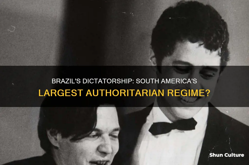 does brazil have the largest dictatorship in south america