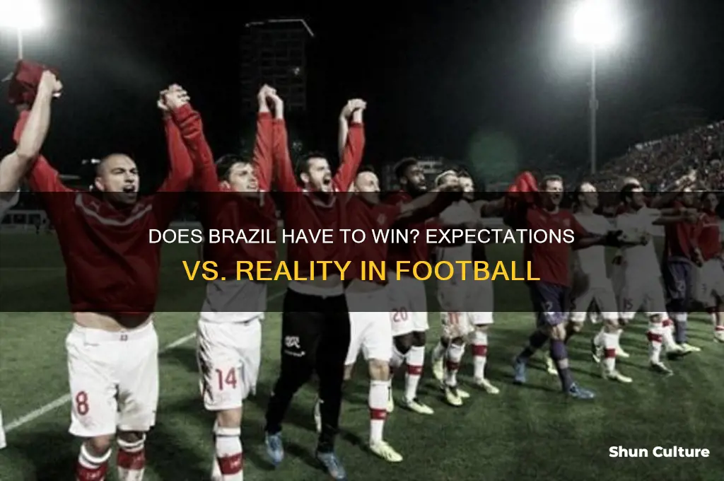 does brazil have to win