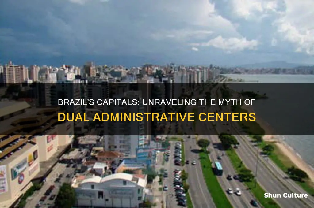 does brazil have two capitals
