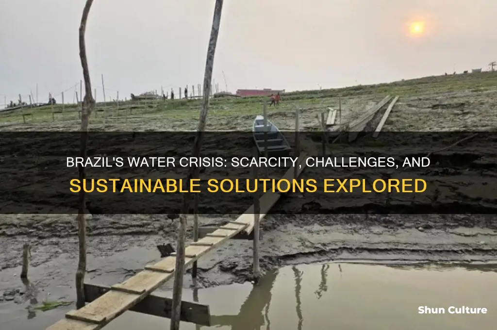 does brazil have water scarcity