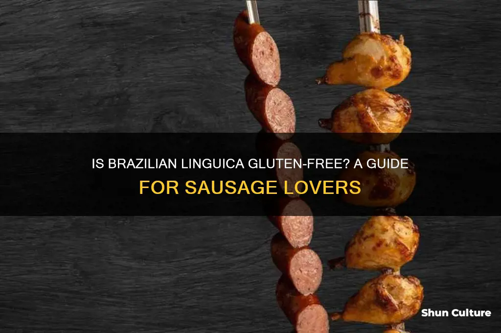 does brazil linguica have gluten