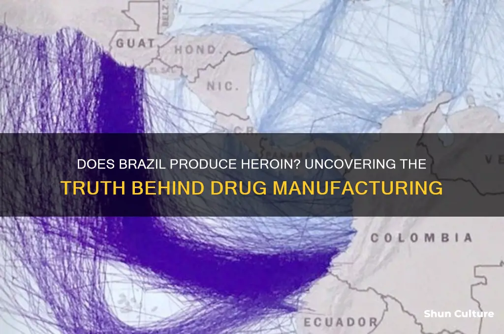 does brazil make heroin