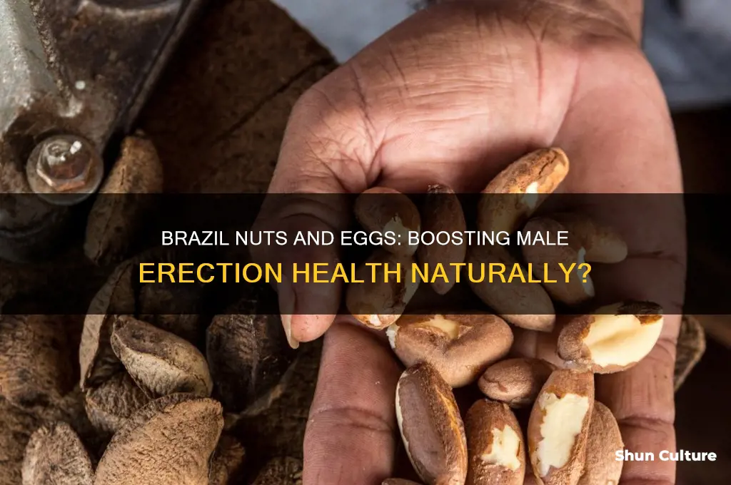 does brazil nut and egg a mans erection
