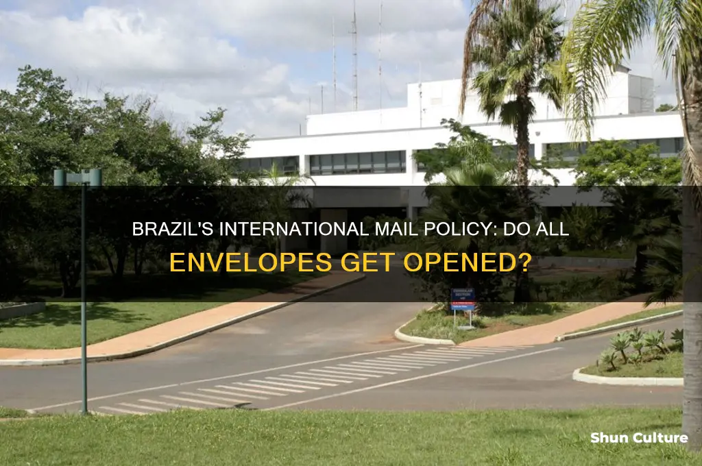 does brazil open all international envelopes