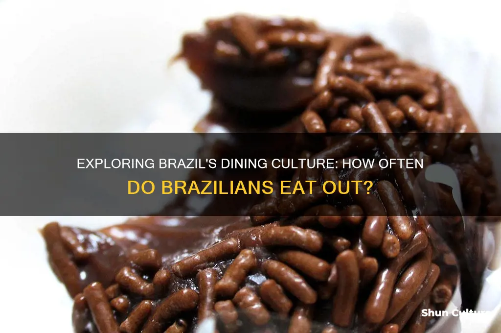 does brazil people eat out a lot