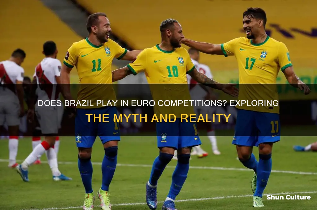 does brazil play euro