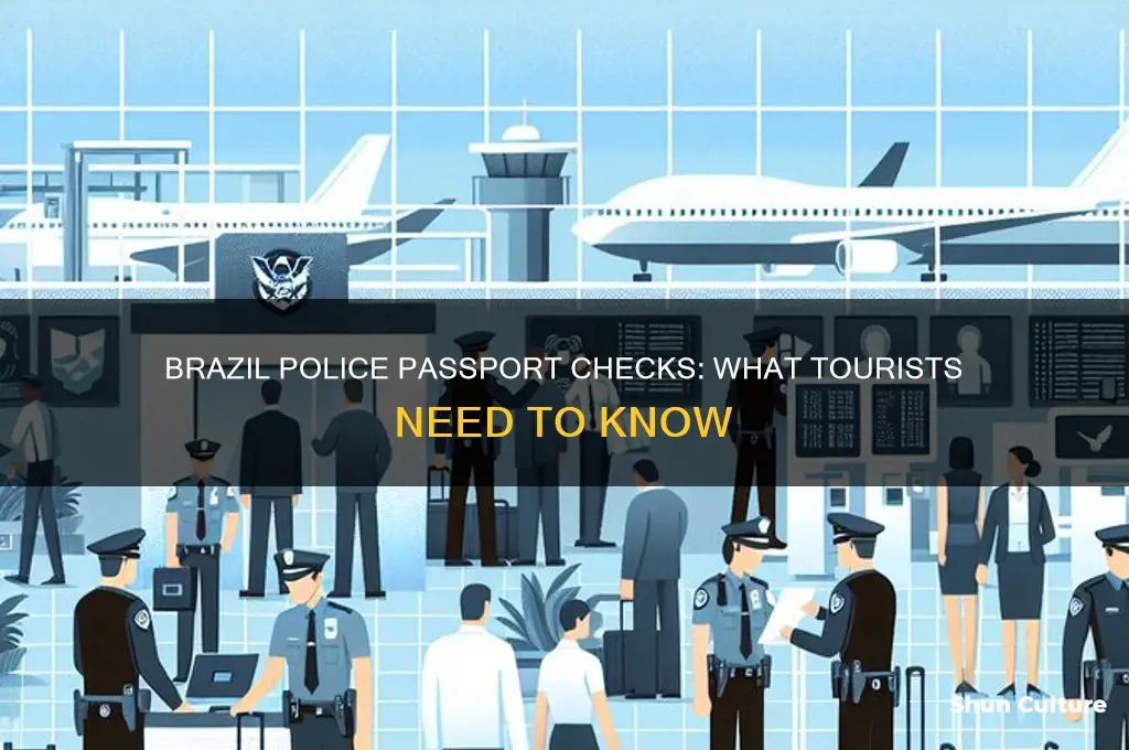 does brazil police check tourist passports