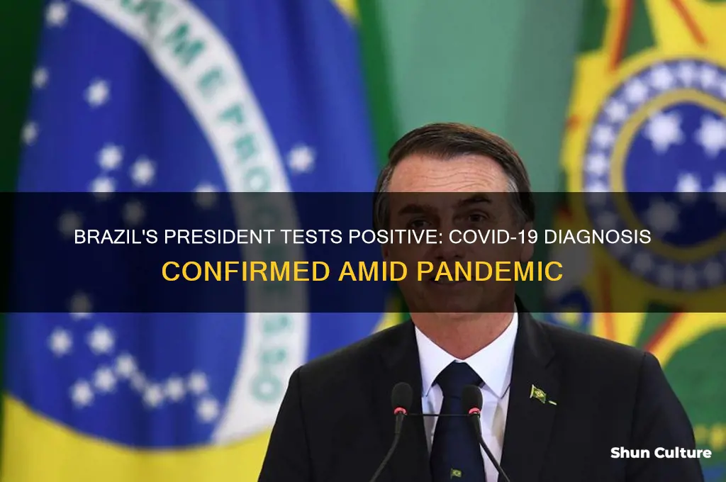does brazil president have covid